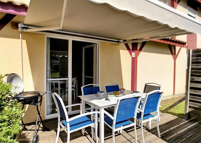 Апартаменты S-pinede 01-soustons Duplex 2 Dans Familiale Avec Piscine Сустон